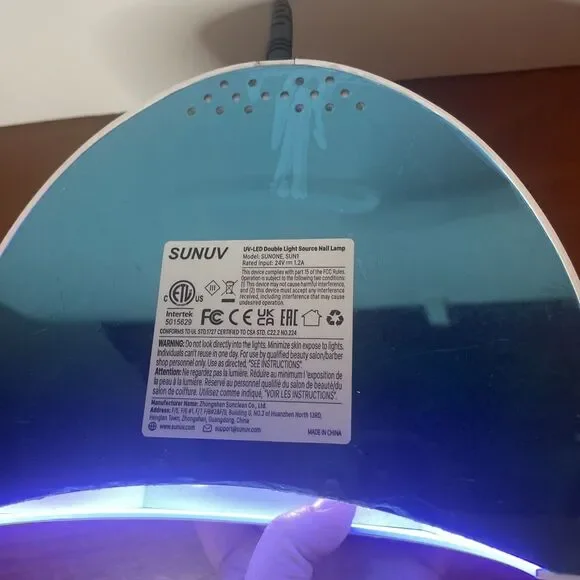 SUNUV professional led uv nail dryer gel polish lamp - Picture 5 of 6